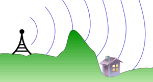 wave diffraction radio