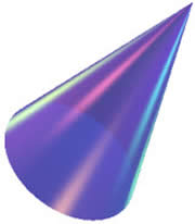 blue cone