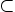 proper subset symbol
