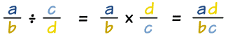 divide fractions