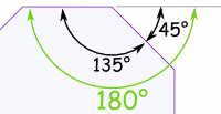exterior interior angle
